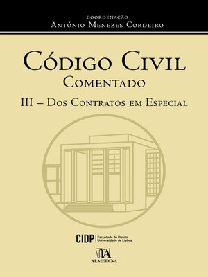 cover image of Código Civil Comentado III--Dos Contratos em Especial